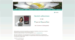 Desktop Screenshot of brigitte-hahl.de